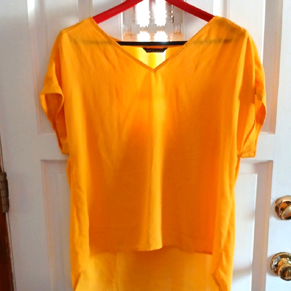 Vibrant Yellow Women's Top